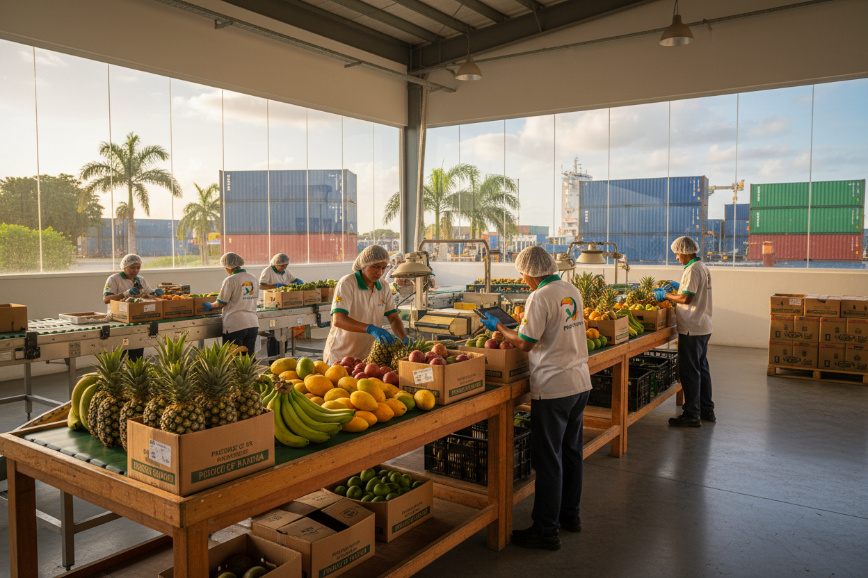 Direct sourcing, packing coordination, and export programs managed on the ground in Panama.